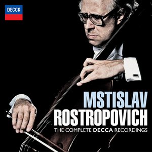 “Mstislav Rostropovich - The Complete Decca Recordings”的封面