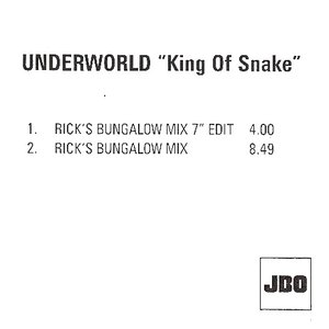 King of Snake (Rick's Bungalow Mix)