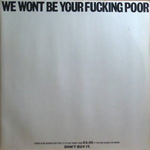 Image for 'We Wont Be Your Fucking Poor (disc 2)'