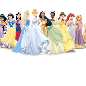 “Disney Princesses”的封面