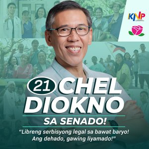 Chel Diokno Sa Senado 2022 - Single