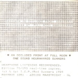 An Occluded Front At Full Moon - One Sound Hour