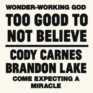 Too Good to Not Believe