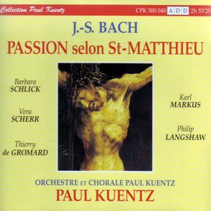 J.S. Bach : La Passion Selon St-Matthieu BWV 244