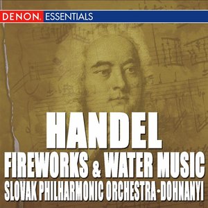 Изображение для 'Handel: Fireworks Music Suite - Water Music Suite Nos. 1 & 2'