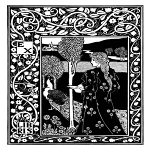 Ex​-​Libris with Peacock