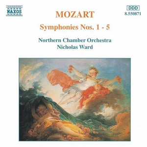 Symphonies Nos. 1-5 (Northern Chamber Orchestra feat. conductor: Nicholas Ward) cover