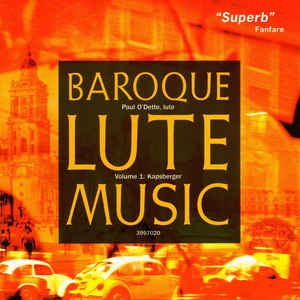 Baroque Lute Music, Vol. I: Kapsberger