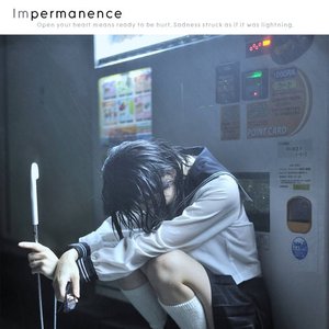 Open your heart means ready to be hurt. Sadness struck as if it was lightning.