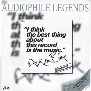 I Think the Best Thing About This Record Is the Music cover