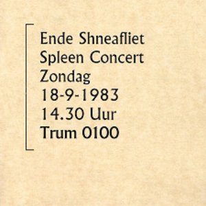 Spleen Concert 18.9.83