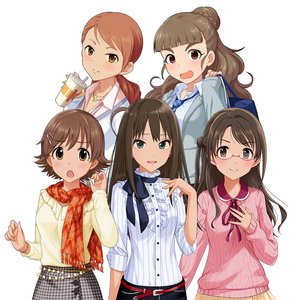 島村卯月 (大橋彩香), 渋谷凛 (福原綾香), 本田未央 (原紗友里), 神谷奈緒 (松井恵理子), 北条加蓮 (渕上舞) 的头像