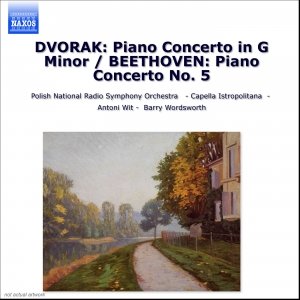 'DVORAK: Piano Concerto in G Minor / BEETHOVEN: Piano Concerto No. 5' için resim