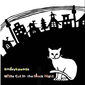 White Cat In The Black Night