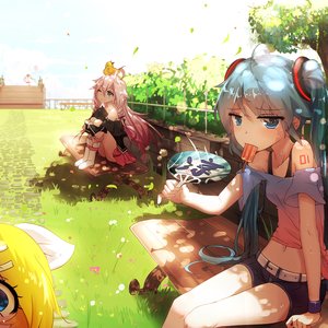 Avatar di 初音ミク, 鏡音リン, IA