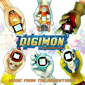 “Digimon (Music from the Adventures)”的封面