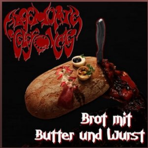 Brot mit Butter und Wurst