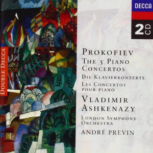 The 5 Piano Concertos cover