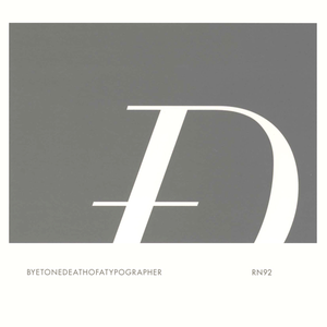 Death of a Typographer cover