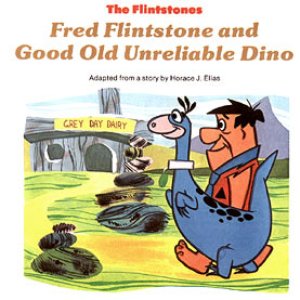 Image pour 'Fred Flintstone and Good Old Unreliable Dino'