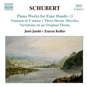 Image for 'Schubert: Piano Works for Four Hands, Vol. 3'
