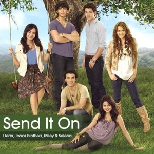 Image for 'Miley Cyrus, The Jonas Brothers, Demi Lovato and Selena Gomez'