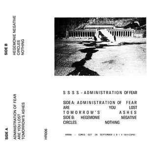 Image for 'Administration Of Fear'