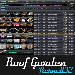 Roof Garden Integra7 (Demo Roland Integra7)