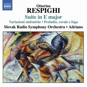 'RESPIGHI: Suite in E major / Symphonic Variations / Burlesca' için resim