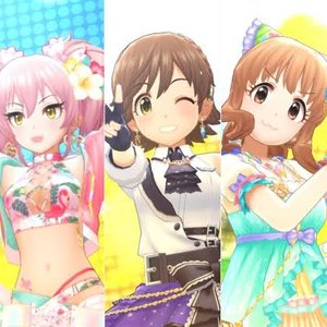 Avatar di 橘ありす(CV.佐藤亜美菜)、結城晴(CV.小市眞琴)、龍崎薫(CV.春瀬なつみ)