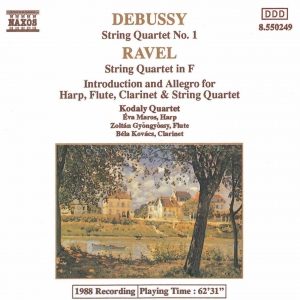 Debussy: String Quartet No. 1 / Ravel: String Quartet in F / Introduction and Allegro cover