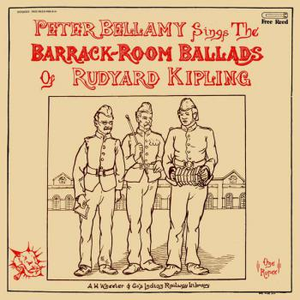 Sings the Barrack-Room Ballads of Rudyard Kipling cover