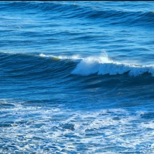 Waves on Pebble Beach