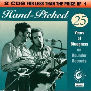 “Hand-Picked:  25 Years of Bluegrass on Rounder Records (disc 1)”的封面