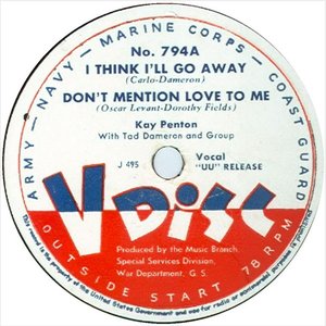 I Think I’ll Go Away / Don’t Mention Love to Me / Undecided / Now Hear This
