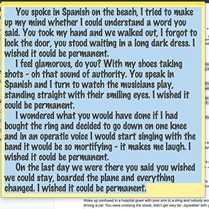 Spanish On The Beach