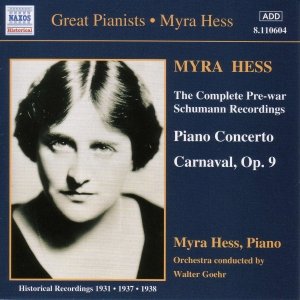 'SCHUMANN, R.: Piano Concerto in A Minor / Carnaval (Hess) (1937-1938)' için resim