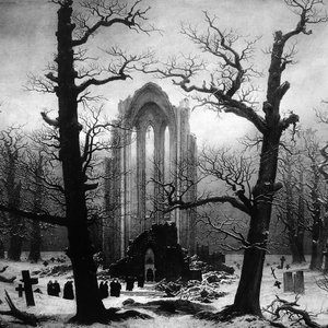 Cloister Graveyard In The Snow