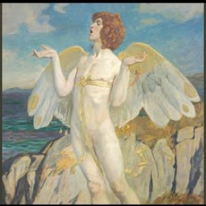 Angus Og, God of Love and Courtesy, Putting a Spell of Summer Calm on the Sea