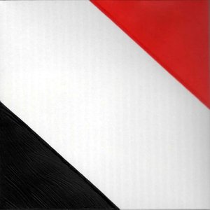 Tiefschwarz-weißes Rot