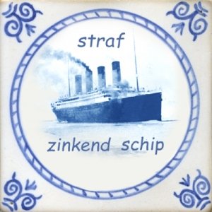 Zinkend Schip