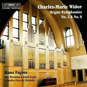 Image pour 'WIDOR: Organ Symphonies Nos. 2 in D major and 8 in B major'