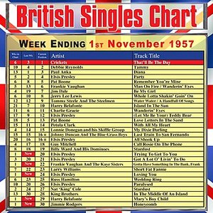 British Singles Chart - Week Ending 1 November 1957