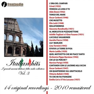 Italian Hits : I grandi successi della radio collection, Vol. 3