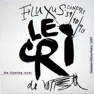 Fluxus-Concert LE CRI 31/10/90