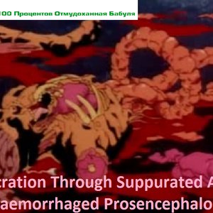 Execration Through Suppurated And Haemorrhaged Prosencephalon