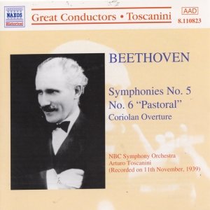 Imagen de 'BEETHOVEN: Symhonies No. 5 and 6 (Toscanini)'
