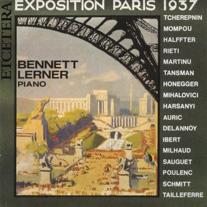 Exposition Paris 1937, Milhaud, Poulenc, Tcherepnine, Martinu, Mompou