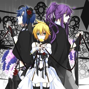 “神威がくぽ・KAITO・鏡音レン”的封面