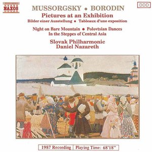 Mussorgsky: Pictures at an Exhibition / Night on the Bare Mountain / Borodin: In the Steppes of Central Asia / Polovtsian Dances cover